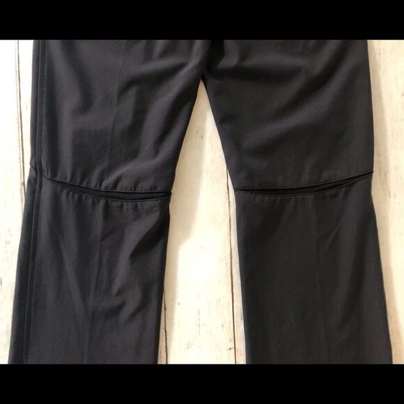 Y2K Nike Sportswear Athletic Straight Leg Black Track Workout Pants - Picture 10 of 10